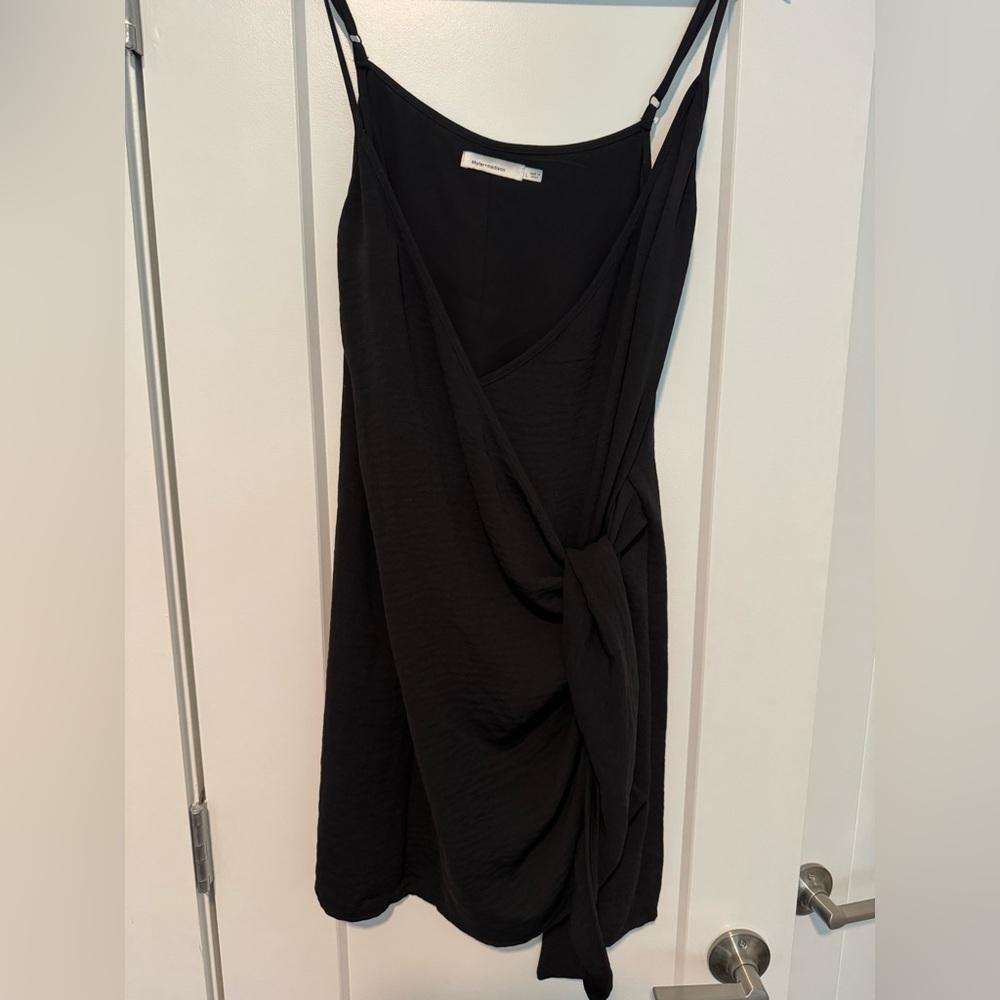 Black Wrap Dress